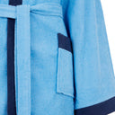 Carrara Fyber Voyage Modern Hooded Terrycloth Bathrobe
