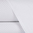 Mirabello Luisiana Plumetis Geometric Percale Sheet Set