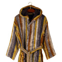 Carrara John Modern Hooded Terry Towel Bathrobe