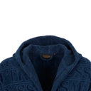 Trussardi Overlogo Modern Hooded Terry Bathrobe