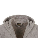 Trussardi Overlogo Modern Hooded Terry Bathrobe