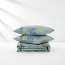 Mirabello Tiffany bedspread sheet with pillowcases - Modern Louisiana Percale
