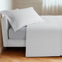 Mirabello Bristol Geometric Percale Sheet Set