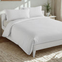 Pair of Mirabello Luisiana Bristol Geometric Percale Pillowcases