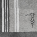 Trussardi Modern Sponge & Stripes Bath Towel