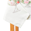 Mirabello Flower Vases Floral Cotton Sateen Tablecloth