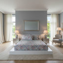 Mirabello Siviglia Moderno Luisiana Percale Bedspread with Pillowcases