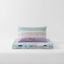 Mirabello Valencia Moderno Luisiana Percale Bedsheet with Pillowcases