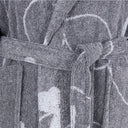 Carrara Vanessa Modern Hooded Terrycloth Bathrobe