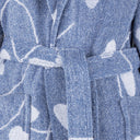 Carrara Vanessa Modern Hooded Terrycloth Bathrobe
