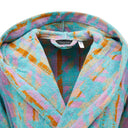 Carrara Glamour Modern Terry Hooded Bathrobe