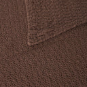 Mirabello Luisiana Unquilted Bedspread with Jacquard Sateen Solid Colour