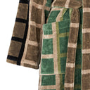 Carrara Barcelona Modern Hooded Terrycloth Bathrobe