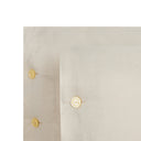 Bellora Violino Solid Colour Linen Blend Bedspread with Pillowcases