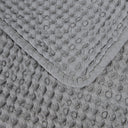 Bellora Stone Unquilted Plain Honeycomb Bedspread