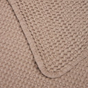 Bellora Stone Unquilted Plain Honeycomb Bedspread