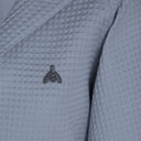 Bellora Bee Solid Color Hooded Waffle Weave Bathrobe