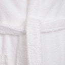 Bellora Fiocco Plain Colored Hooded Terrycloth Bathrobe