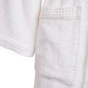 Bellora Fiocco Plain Colored Hooded Terrycloth Bathrobe