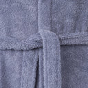 Bellora Fiocco Plain Colored Hooded Terrycloth Bathrobe