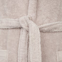 Bellora Fiocco Plain Colored Hooded Terrycloth Bathrobe