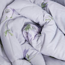 Emporium Rhododendrons Geometric Percale Quilt