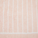Carrara Modern Striped Terry Towel with Guest Towel
