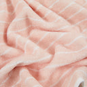 Carrara Modern Striped Terry Towel with Guest Towel