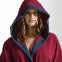 Carrara Fyber Voyage Modern Hooded Terrycloth Bathrobe