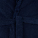 Hooded Terry Towelling Bathrobe Carrara Fyber New Fyber Solid Color