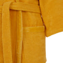 Hooded Terry Towelling Bathrobe Carrara Fyber New Fyber Solid Color