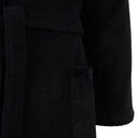 Hooded Terry Towelling Bathrobe Carrara Fyber New Fyber Solid Color