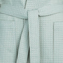 Bellora Bee Solid Color Hooded Waffle Weave Bathrobe