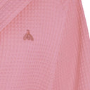 Bellora Bee Solid Color Hooded Waffle Weave Bathrobe