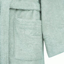 Bellora Fiocco Plain Colored Hooded Terrycloth Bathrobe