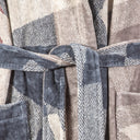 Carrara Washington Modern Hooded Terry Towel Bathrobe