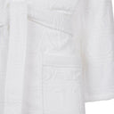 Trussardi Overlogo Modern Hooded Terry Bathrobe