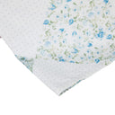 Mirabello Luisiana Patch-fleuri' Floral Percale Duvet Cover Set