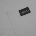 Carrara Fyber Stripes Plain Terry Towel with Guest Towel