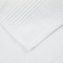Carrara Fyber Stripes Plain Terry Towel with Guest Towel