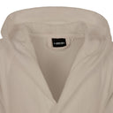 Carrara Fyber Stripes Modern Hooded Terry Bathrobe