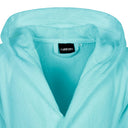 Carrara Fyber Stripes Modern Hooded Terry Bathrobe