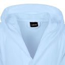 Carrara Fyber Stripes Modern Hooded Terry Bathrobe