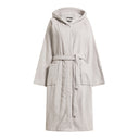 Carrara Fyber Stripes Modern Hooded Terry Bathrobe