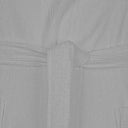 Carrara Fyber Stripes Modern Hooded Terry Bathrobe