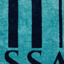 Trussardi Logo line Modern Terry Beach Towel