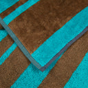 Trussardi Logo line Modern Terry Beach Towel
