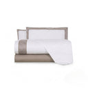 Mirabello Brera Palazzo joyous Solid Color Cotton Sateen Sheet Set