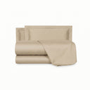 Mirabello Brera Palazzo Erici Solid Color Duvet Cover Set in Cotton Sateen