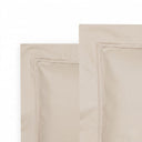 Mirabello Brera Palazzo Erici Solid Color Duvet Cover Set in Cotton Sateen